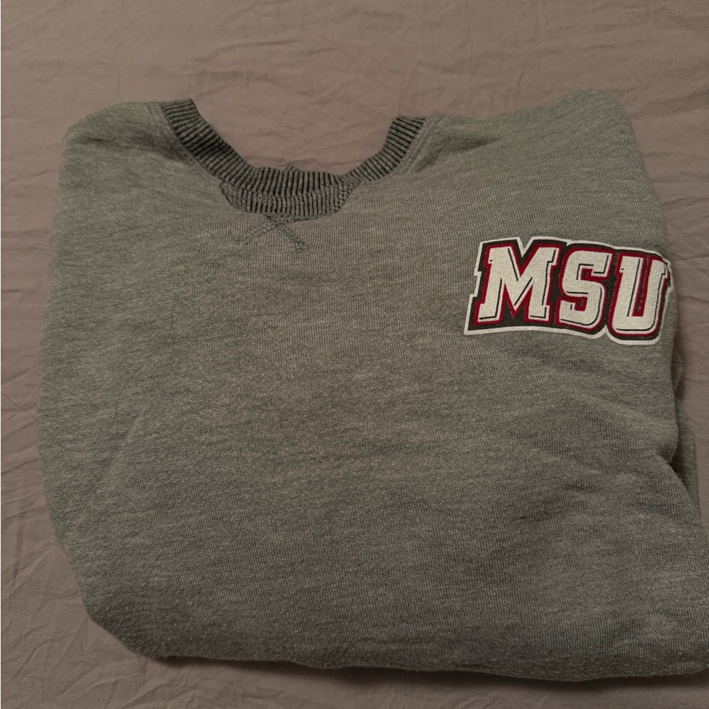 MSU Gray Sweater